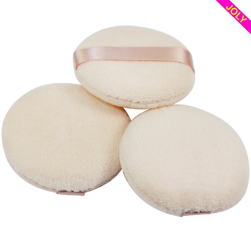 JOLY powder puff with soft velour satin for comfortable makeup blending
