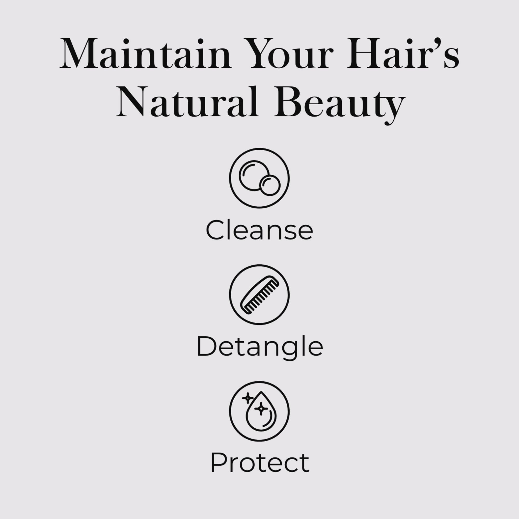 Jon Renau care kit box packaging highlighting a complete fiber care routine