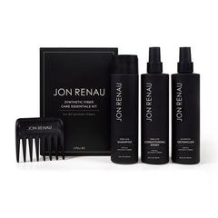 Jon Renau shampoo bottle for refreshing synthetic wigs and extensions with gentle residue lifting