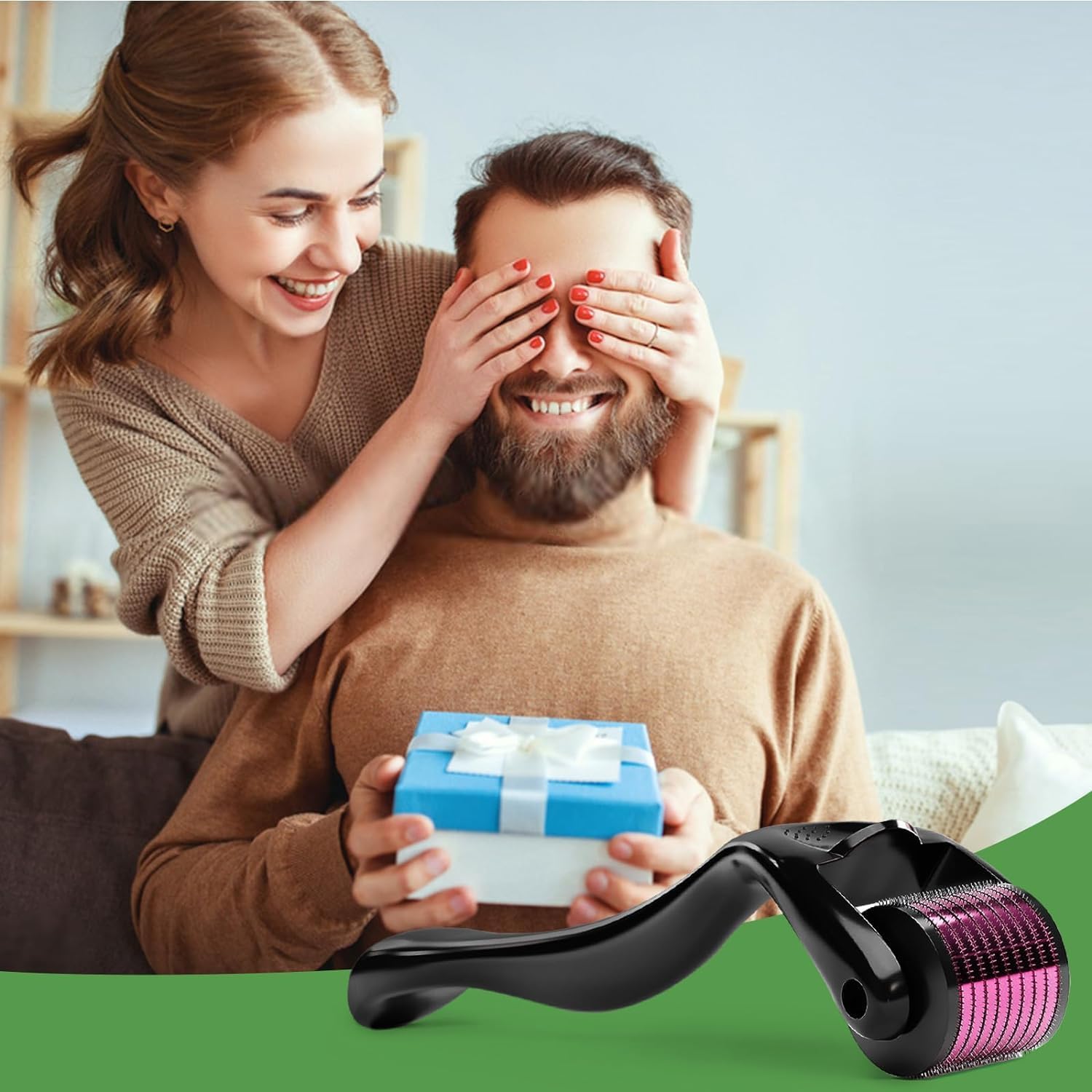 JonhTech Derma Roller for men and women fits daily skin care routines.