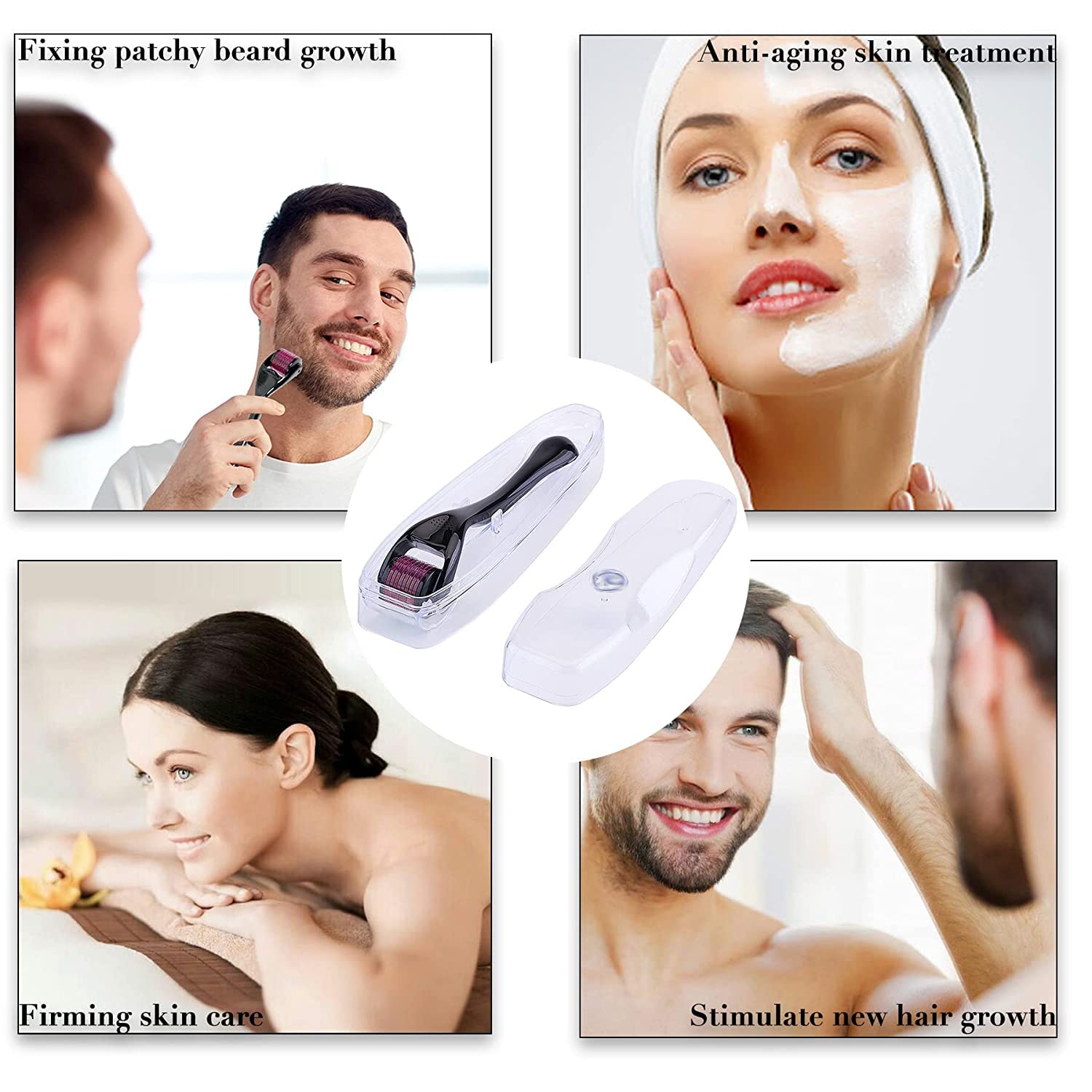 JonhTech Derma Roller titanium needles provide durable, safe microneedling.