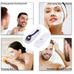JonhTech Derma Roller titanium needles provide durable, safe microneedling.