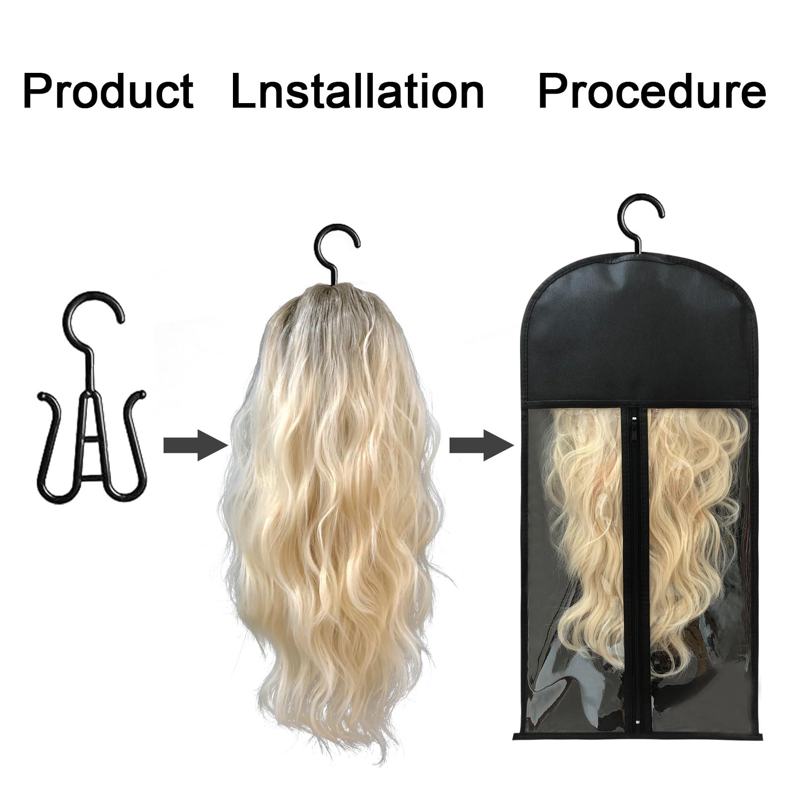 Jonley durable zipper ensures smooth opening and closing