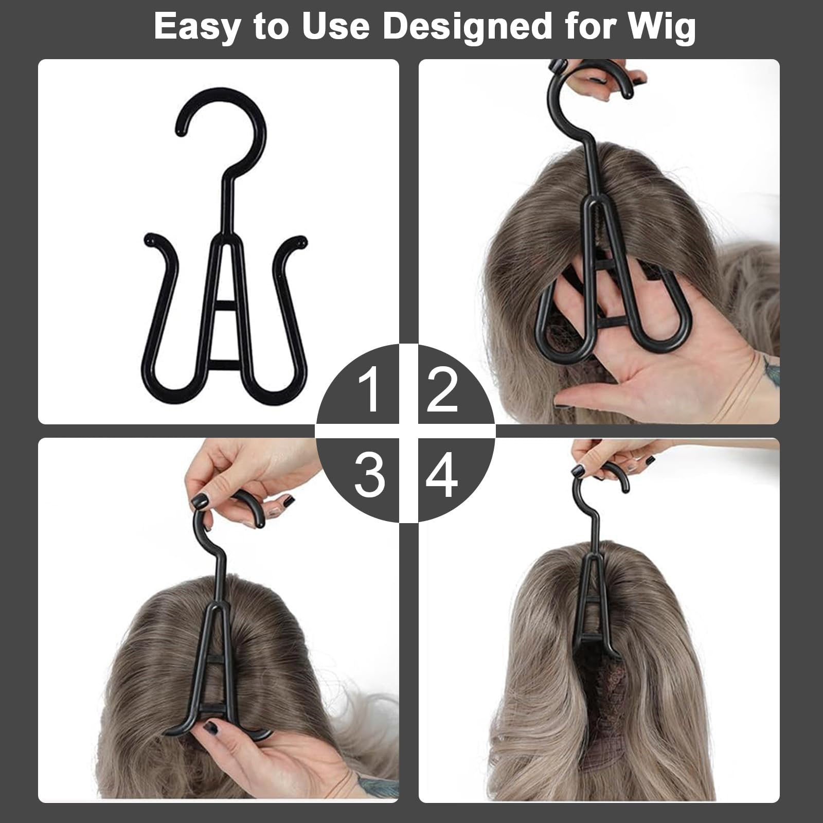 Jonley 31.5 inch wig storage bag fits long wigs while preserving shape.