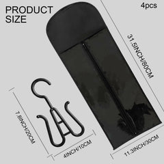 Jonley durable non-woven material protects wigs from dust during travel.