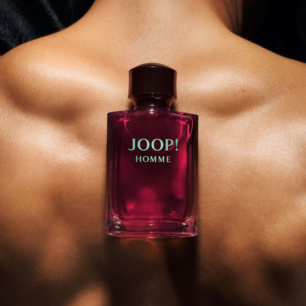 Joop! Exotic spice and florals notes close-up for bold evening appeal