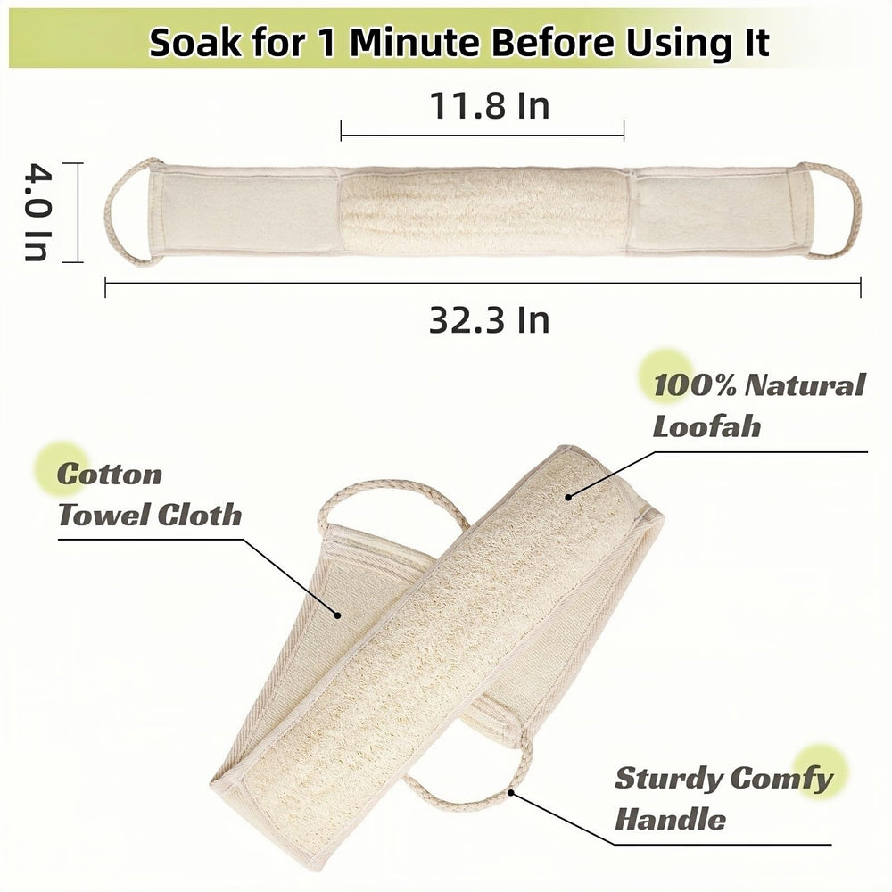 Jopplim 32.3-inch back scrubber highlights length for comprehensive body cleansing.