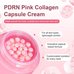 Crema Jorceray PDRN rosado: fórmula de textura dual en frasco de 60 ml.