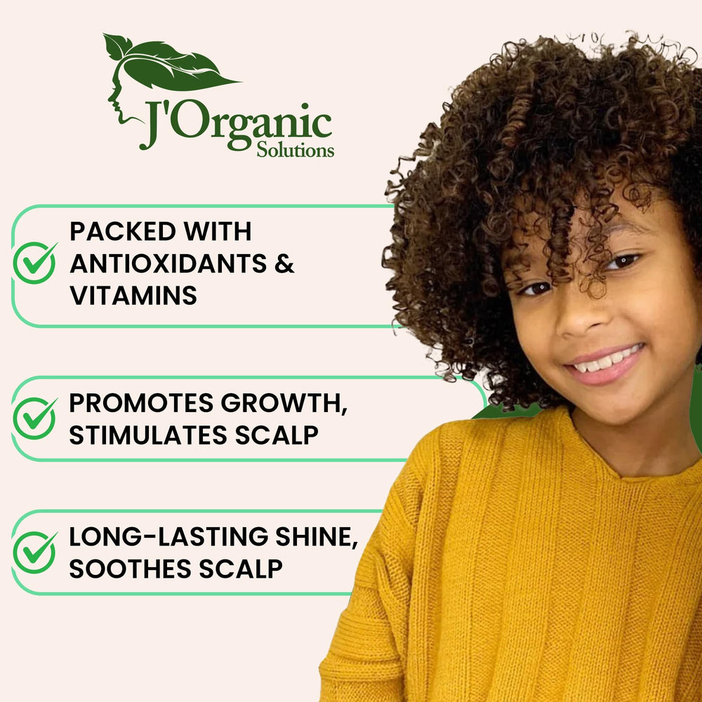 Aceites nutritivos ricino y almendras en J'Organic Solutions para cabello infantil