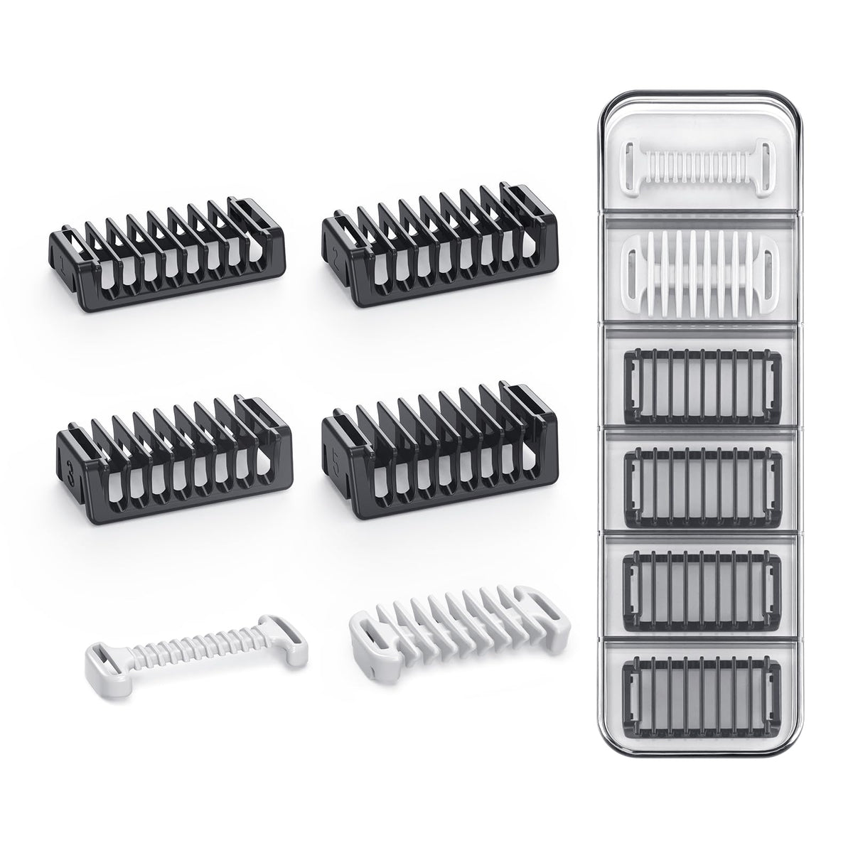 Jorvex Guide Guards case keeps accessories organized for travel.