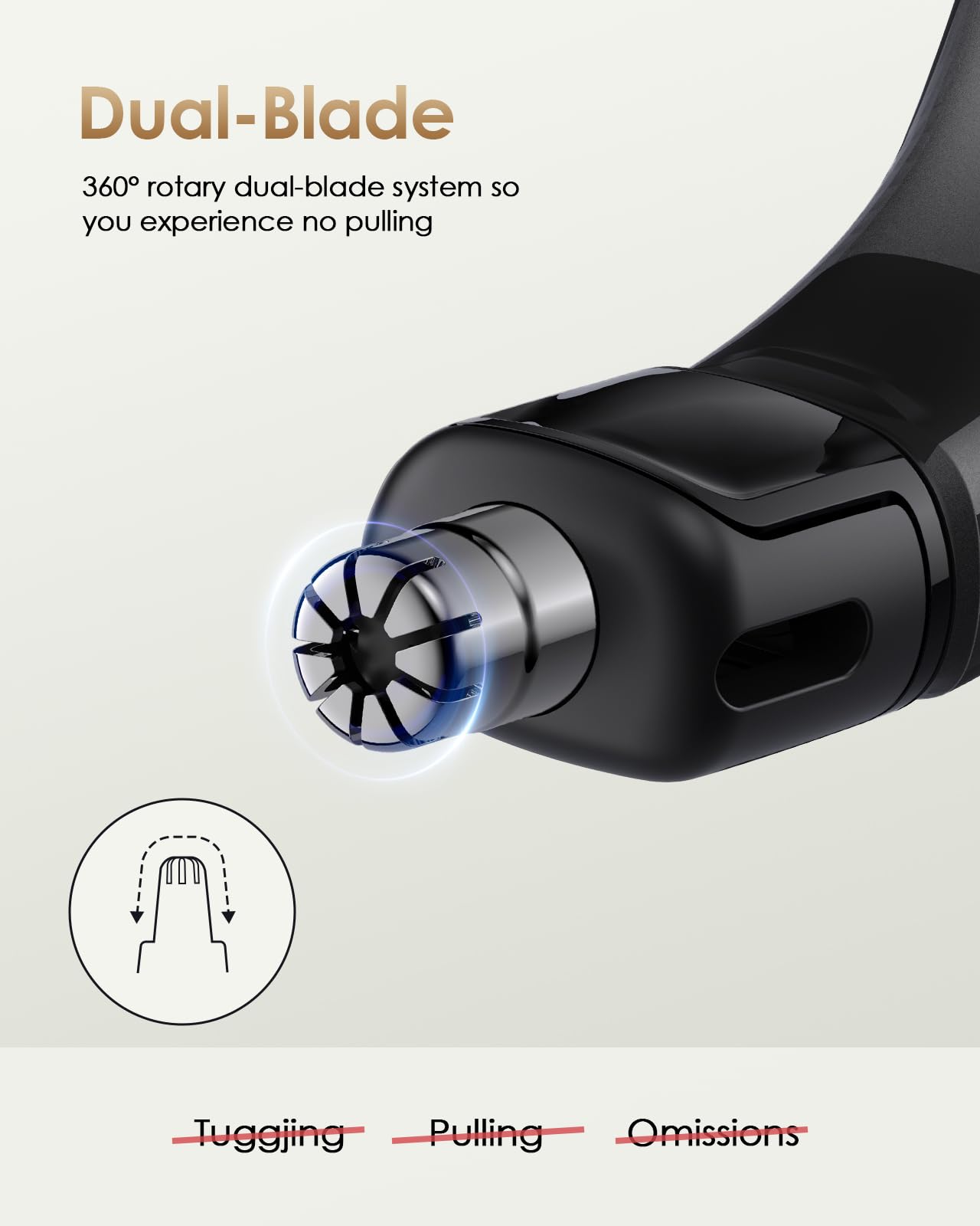Jorvex qp25xx nose blade replacement for compatibility and ease.