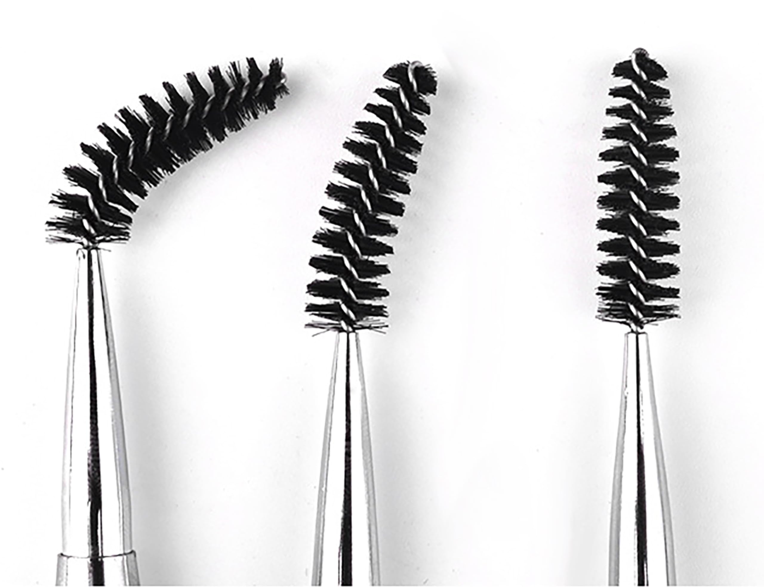 JOSALINAS eyebrow brush applicator in pink for even product distribution and defined arches.