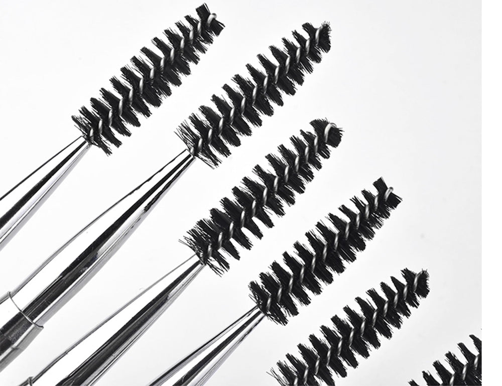 JOSALINAS mascara wand with pink cap for quick touch-ups and tidy grooming.