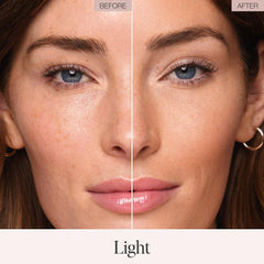 Closeup of Jouer Hydrate & Setting Powder texture highlighting talc-free formula