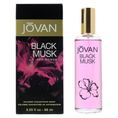 Close up of cap on Jovan Black Must