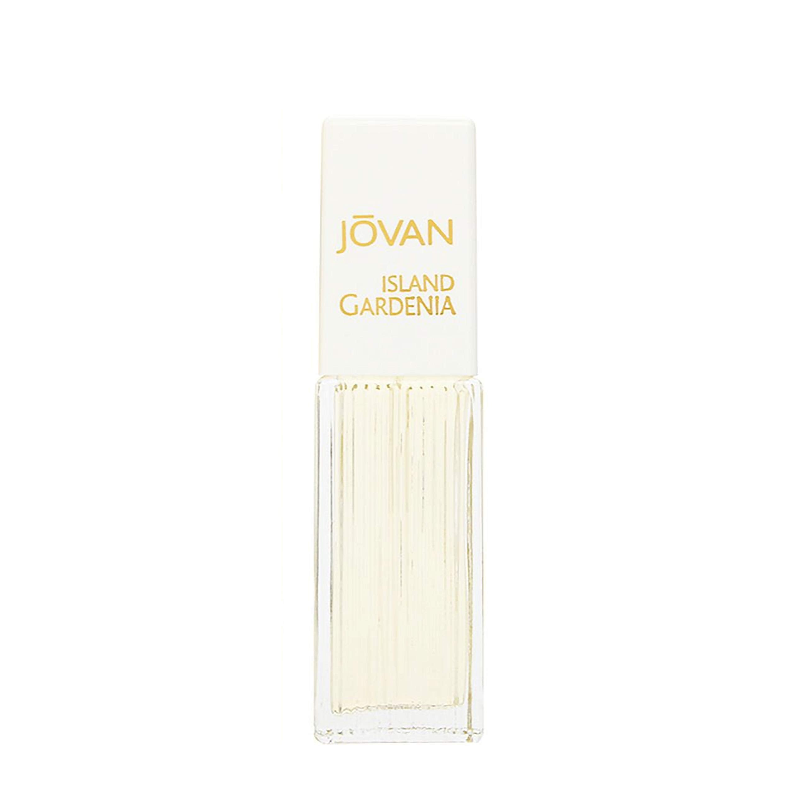 Close-up of Gardenia heart note on Jovan fragrance for floral elegance.
