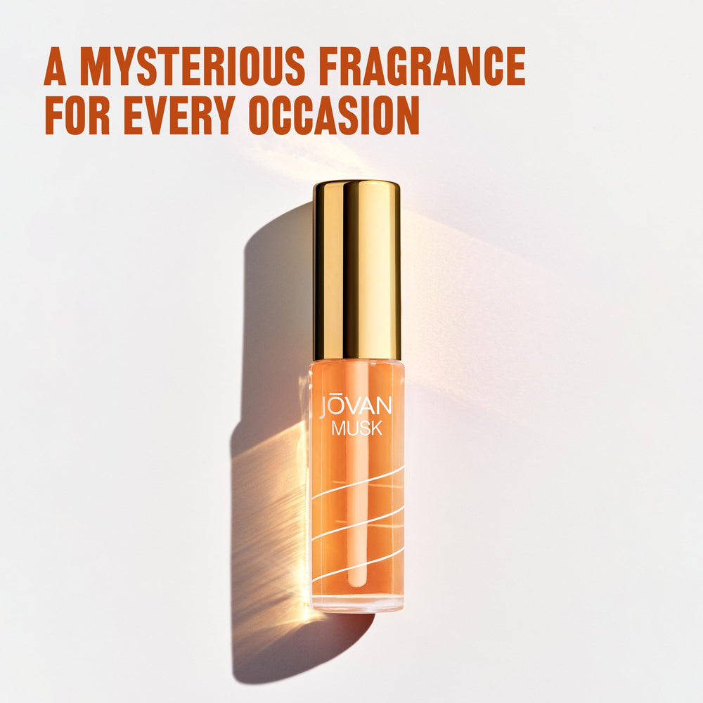 In-hand view of Jovan Musk for Women for day-long fragrance