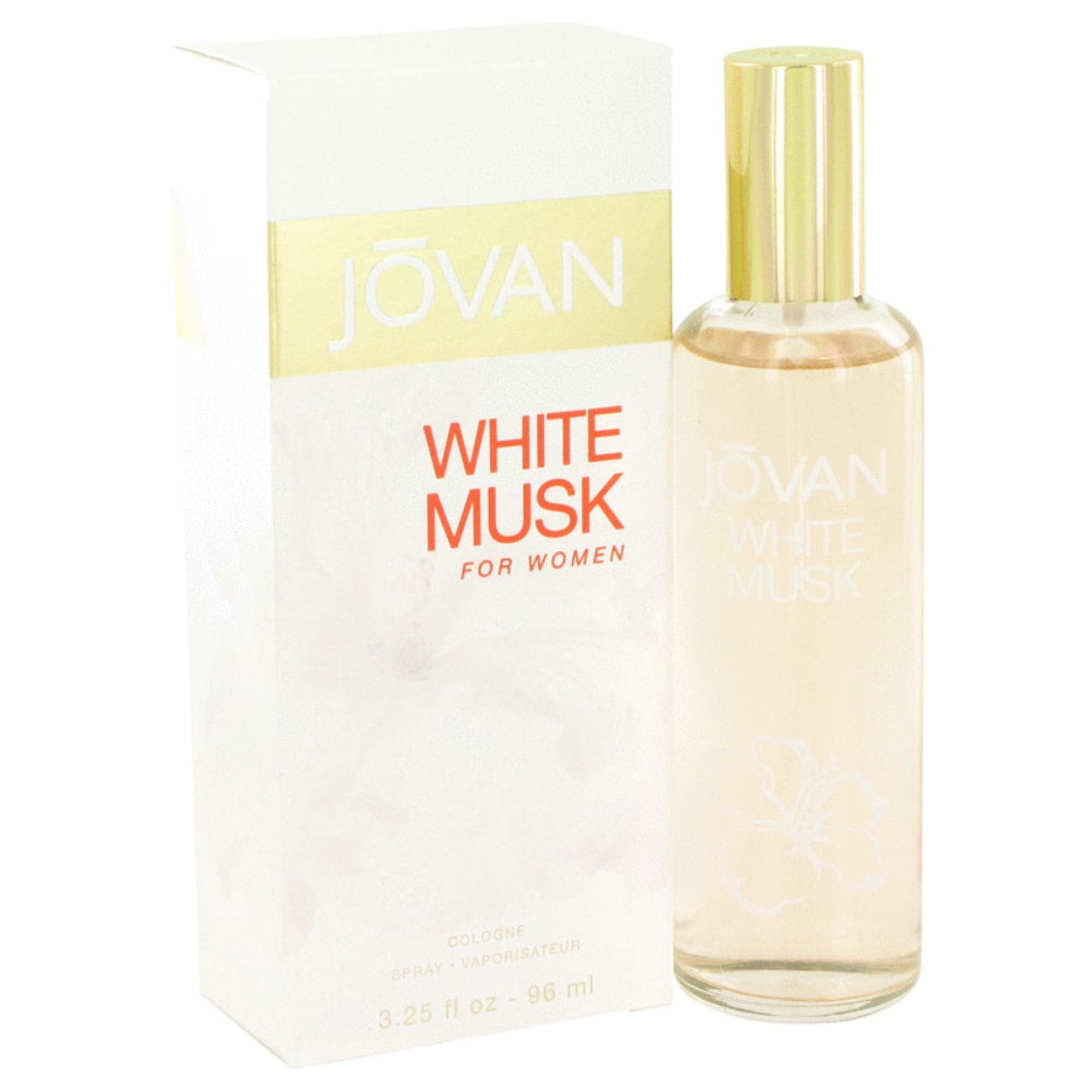 Jovan White Musk bottle image showing compact 3.2 oz size for daily wear
