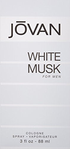 Close-up of the Jovan White Musk spray mist, perfect for a quick refreshed look.