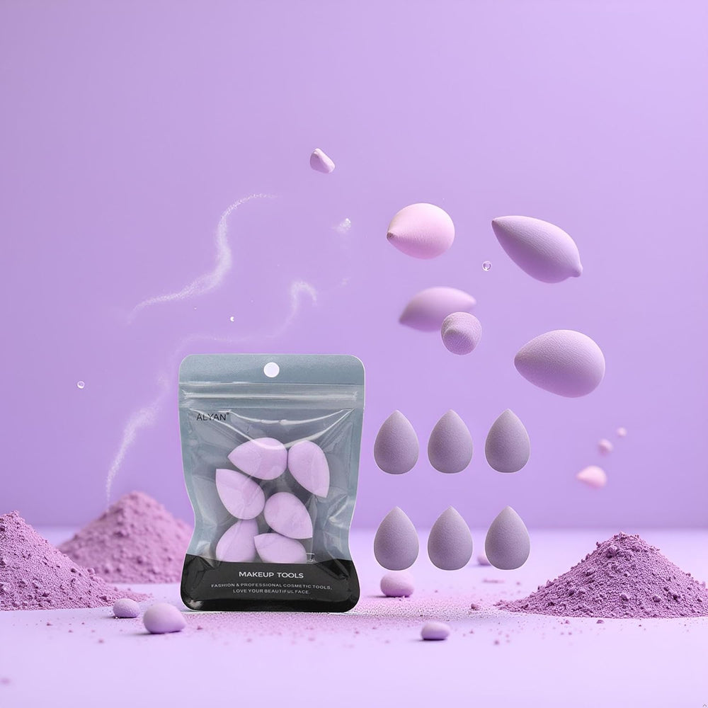 Jowxsx powder-blending mini sponge for seamless set and touch-ups.