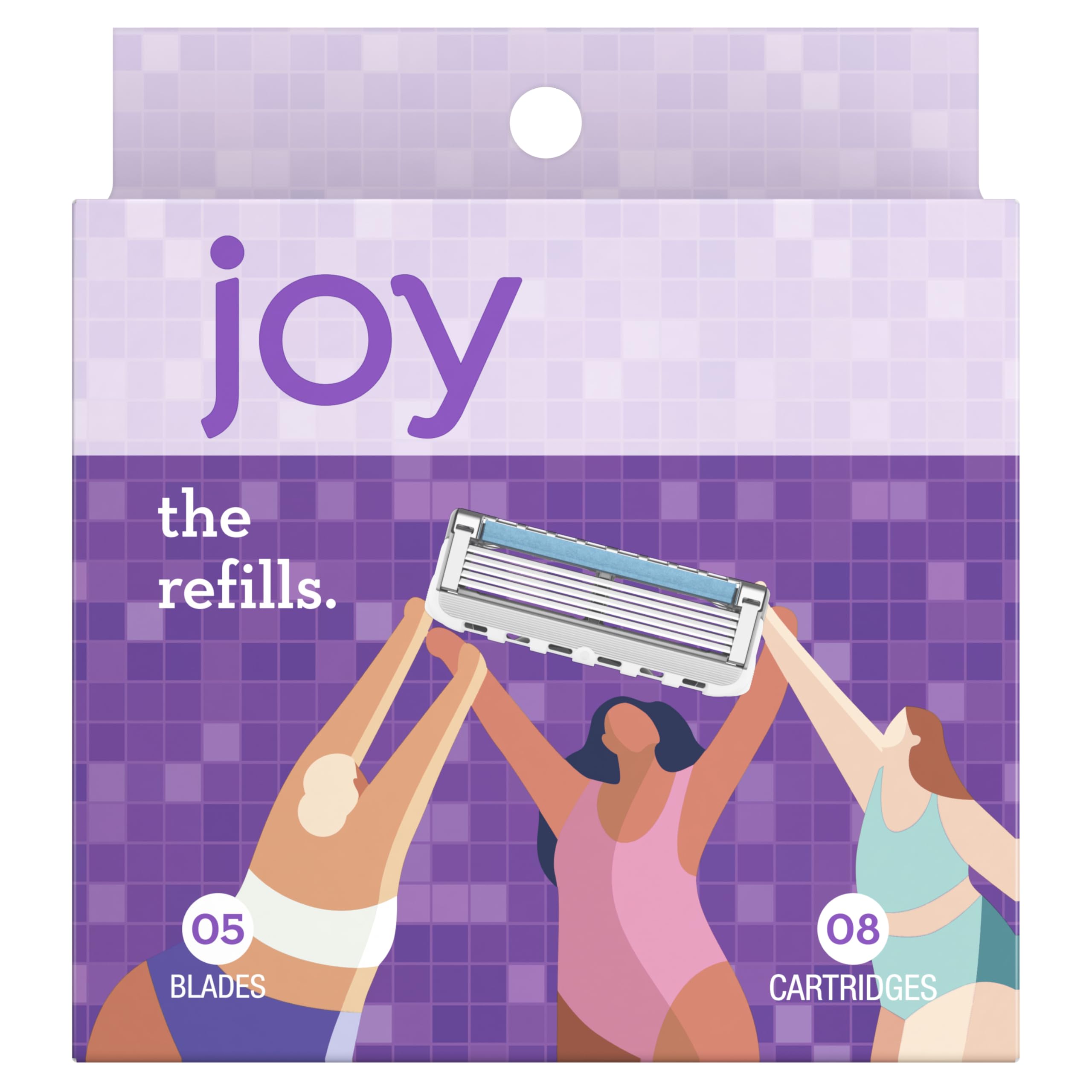 JOY cruelty-free branding highlights skin-friendly design.
