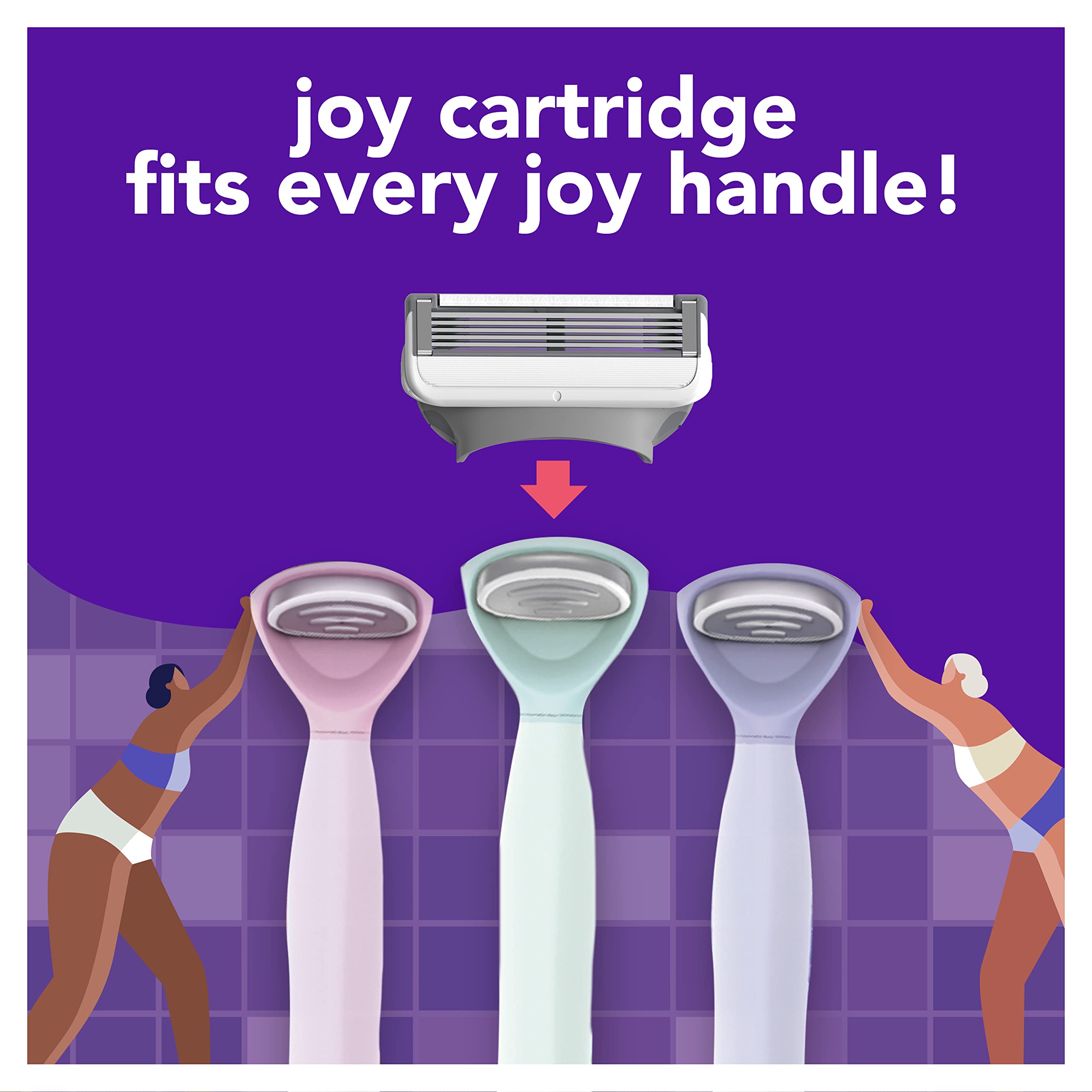 JOY lavender packaging signals premium vibe and vacation-ready style.