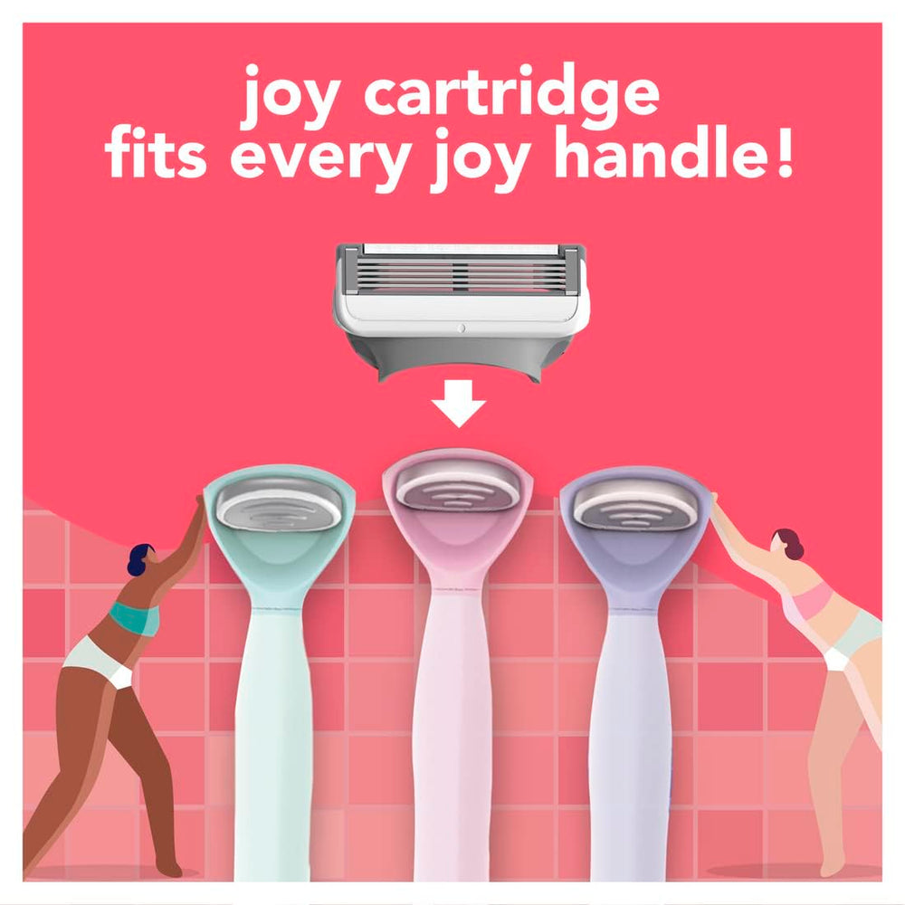 JOY razor used on toe hair for hard-to-reach spots