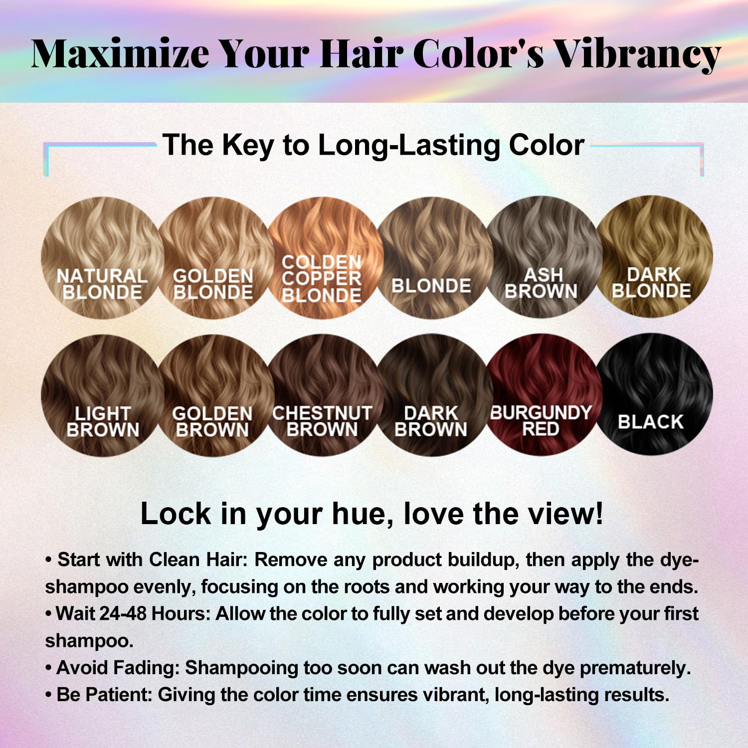 Fórmula sin amonio vegana de Joyful Young para cabello suave