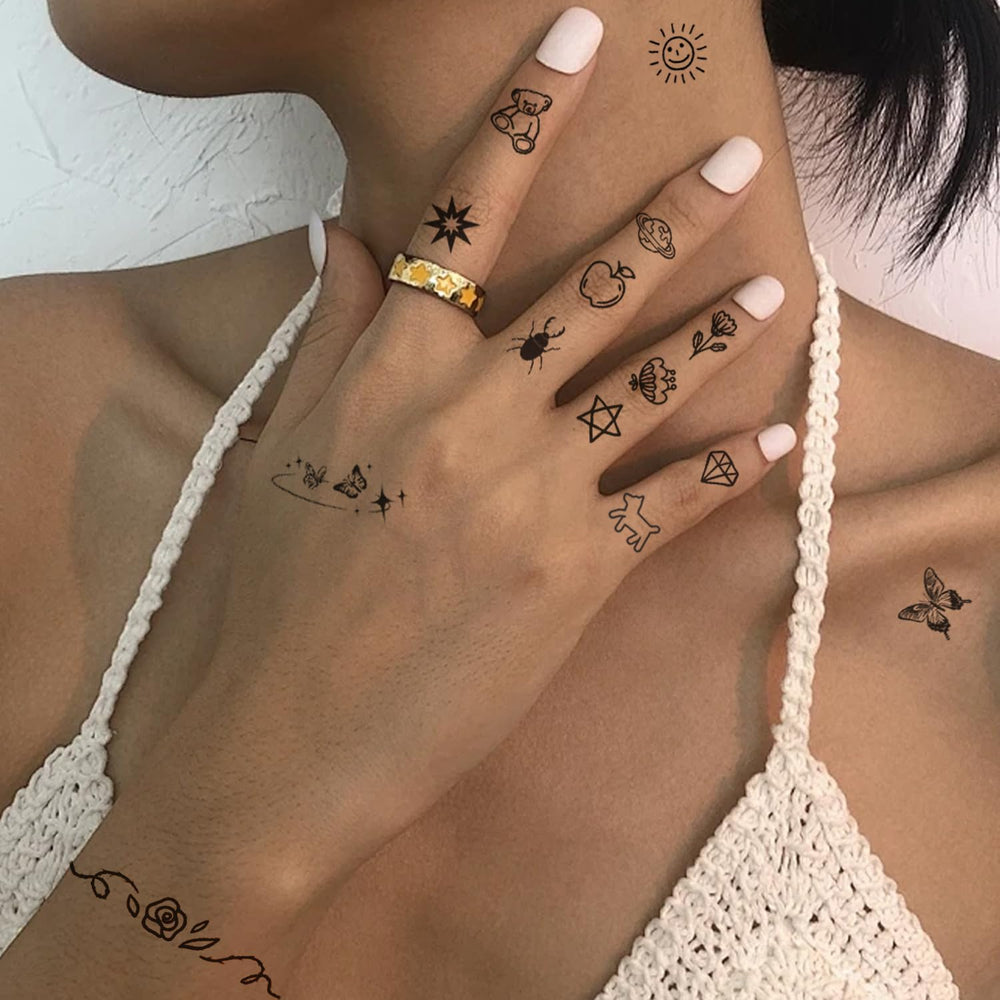 JoyfulGlam tatuajes-para-fiestas: ideales para celebraciones y looks temáticos.