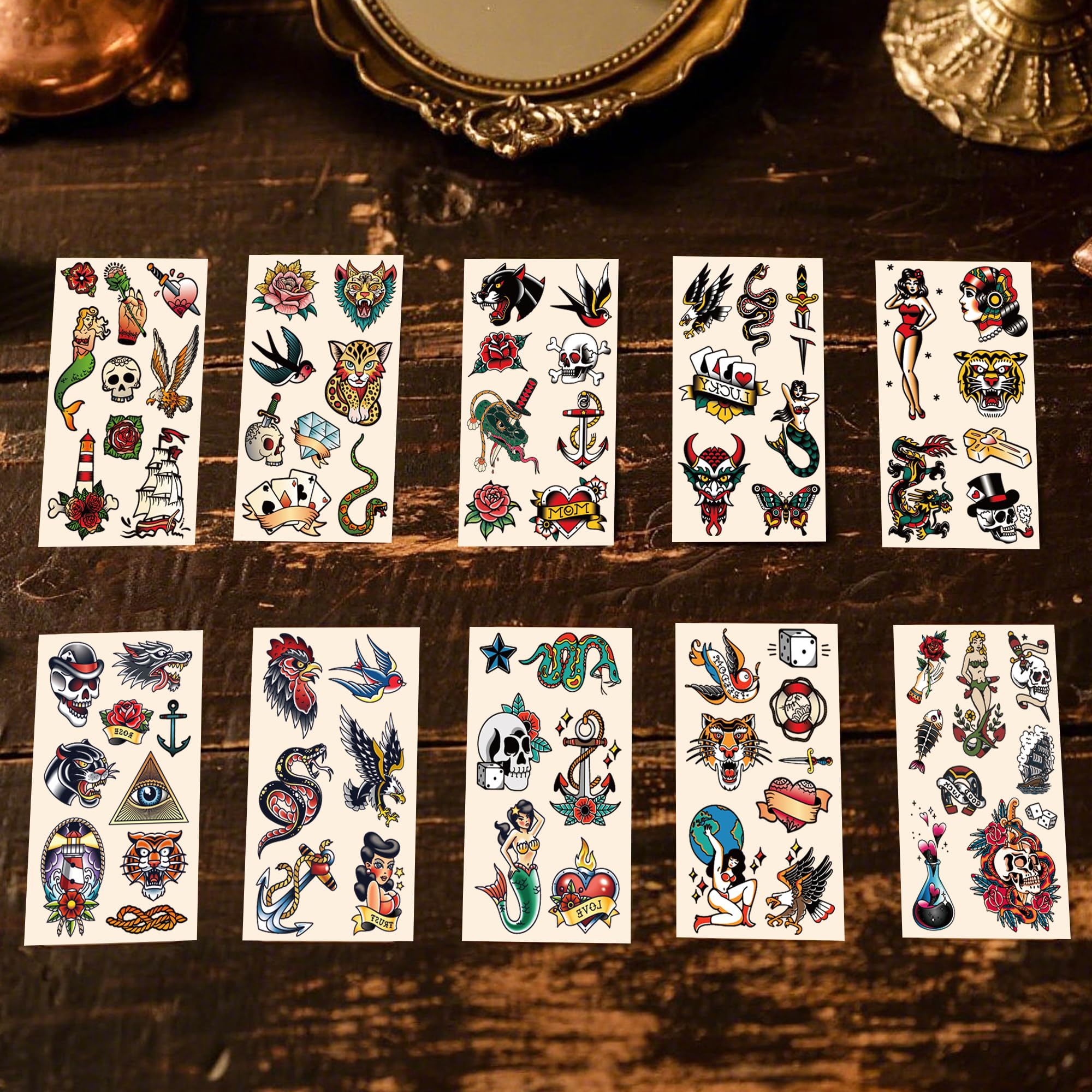 JoyfulGlam waterproof tattoos that last several days on the skin