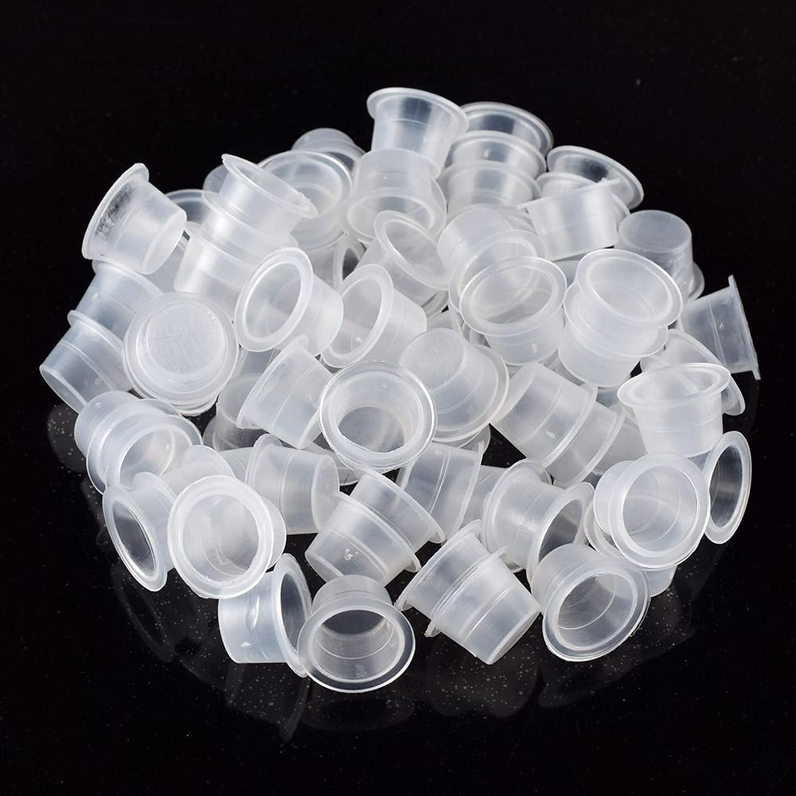 Joylife tazas de tinta para tatuaje 14 mm, tamaño medio, para organizar pigmentos.