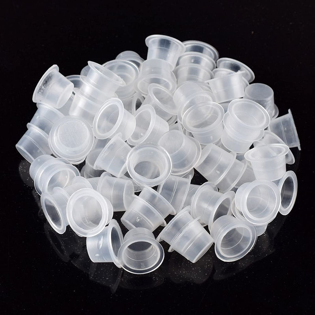 Joylife tazas de tinta para tatuaje 14 mm, tamaño medio, para organizar pigmentos.
