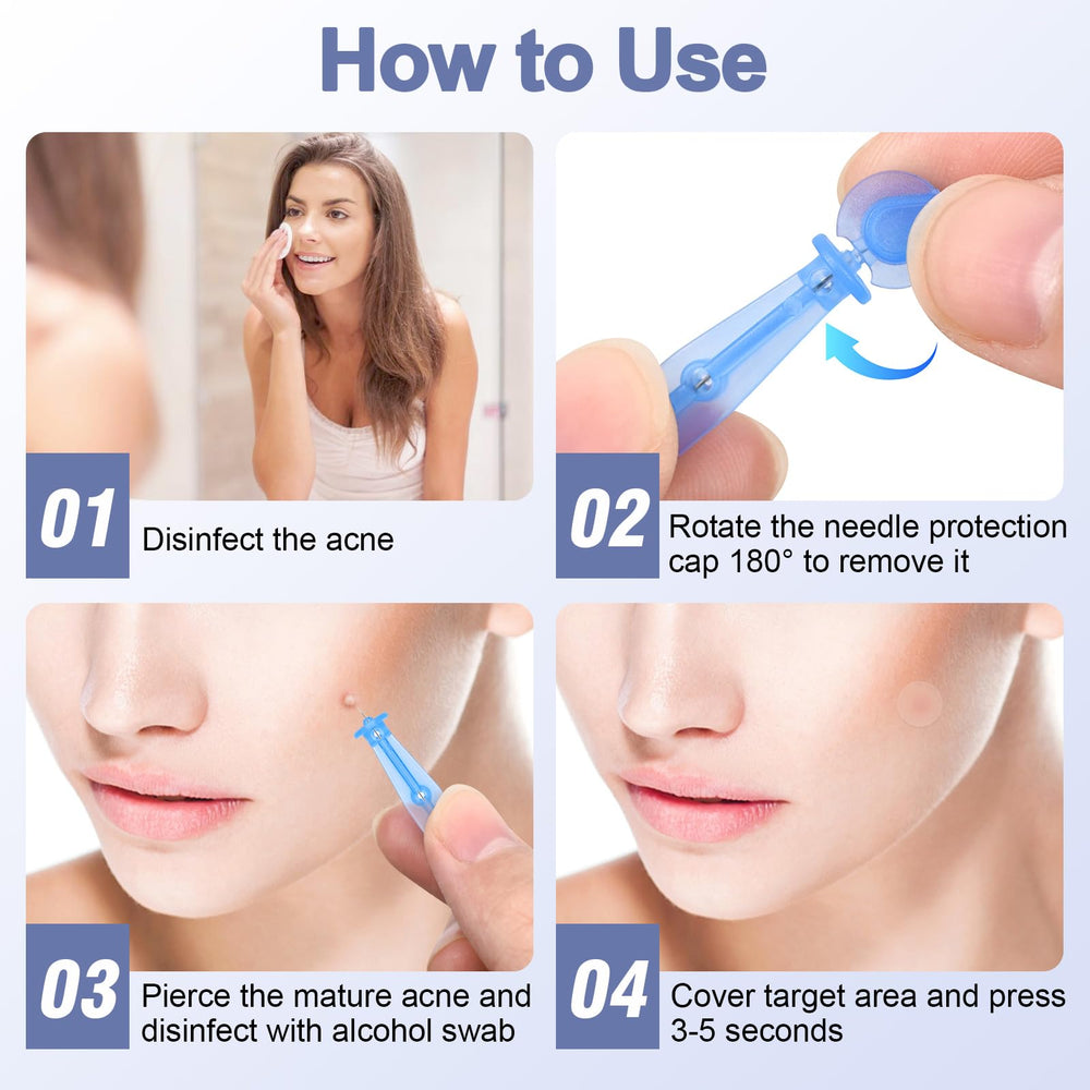 Jozaya hypoallergenic stainless steel needles provide safe skin use