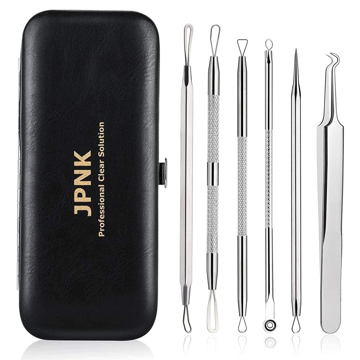 JPNK Blackhead Remover Set with tools for precise extractions and clearer skin