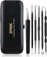 JPNK Blackhead Remover Tool for nose pores with precise tip and anti-slip handle.