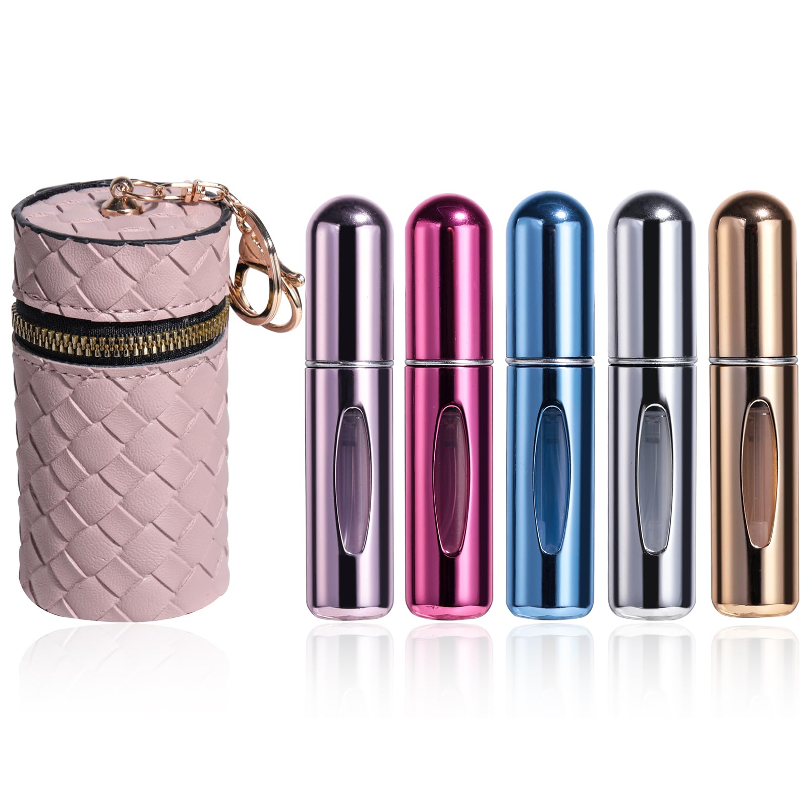 JPNK mini perfume atomizer 5ml compact travel size for on-the-go scents