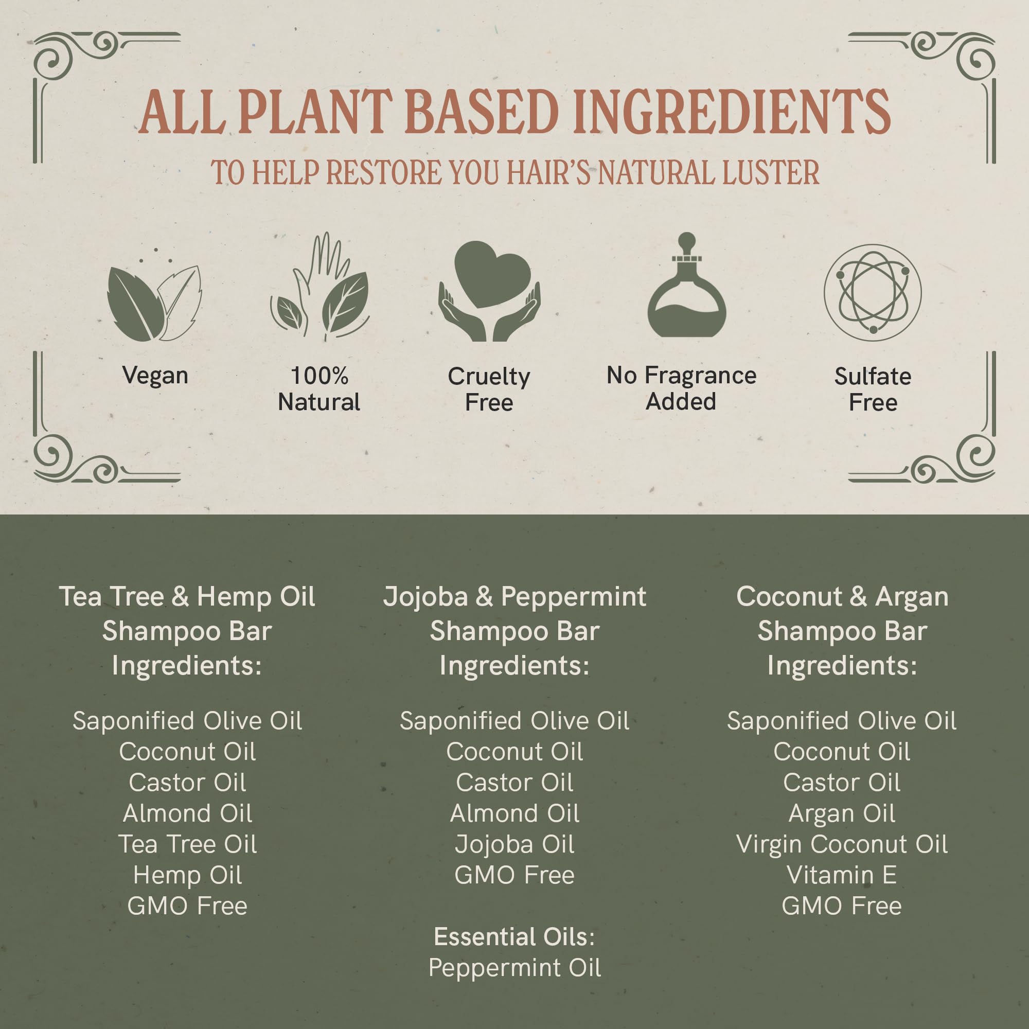 J.R.LIGGETT'S solid bar highlights essential oil scent for mild aroma