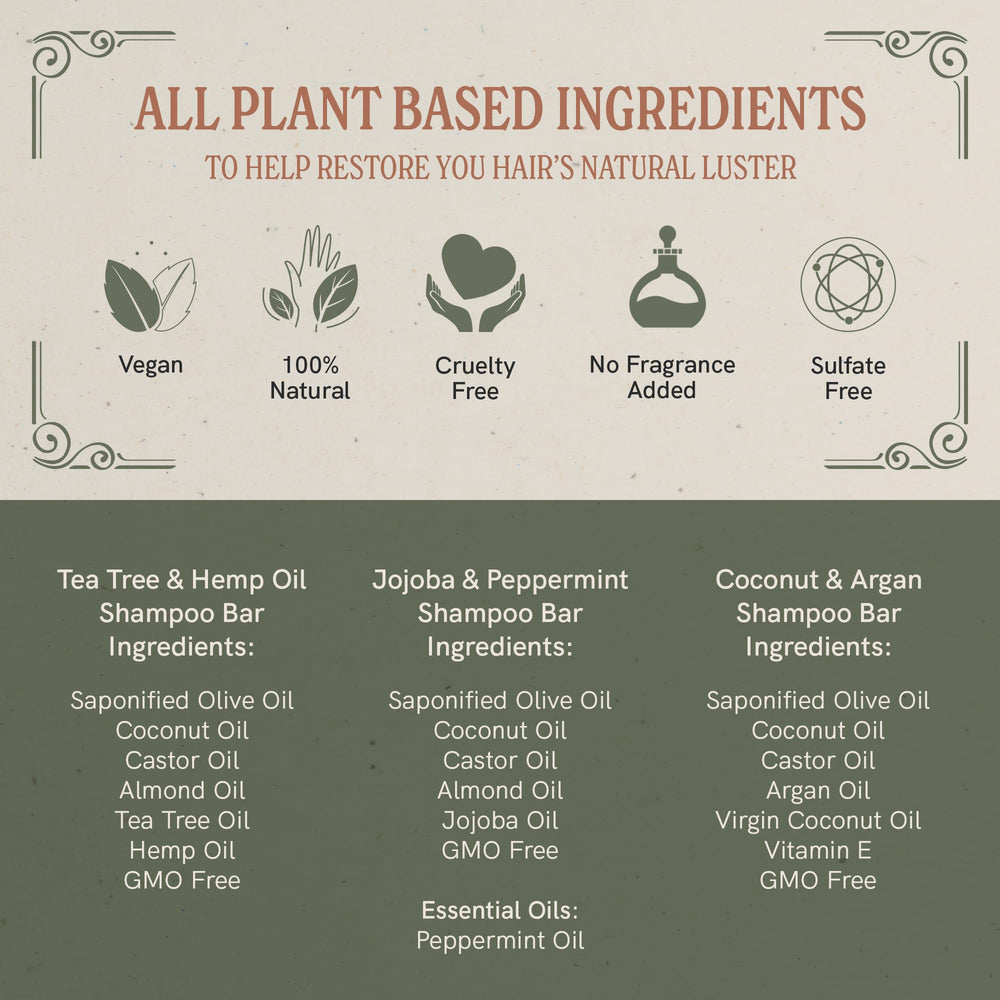 J.R.LIGGETT'S solid bar highlights essential oil scent for mild aroma