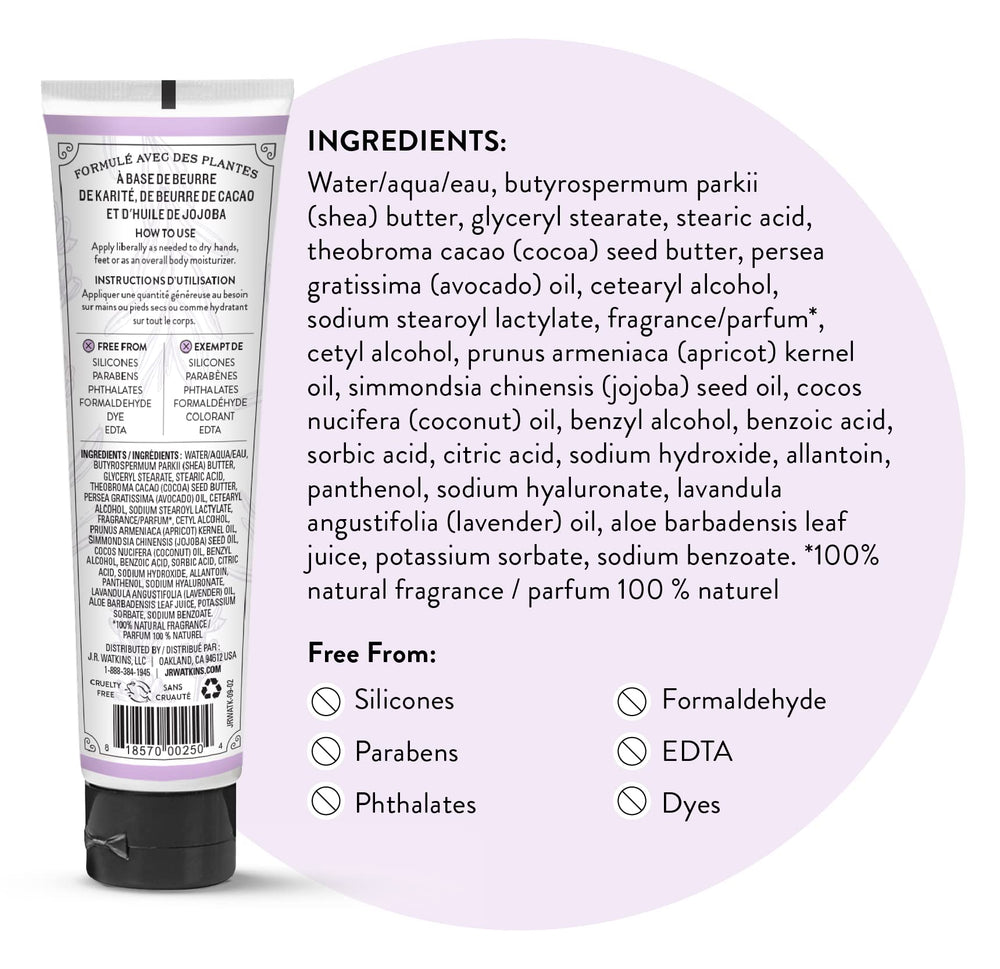 J.R. Watkins Cruelty-free certification logo visible on packaging