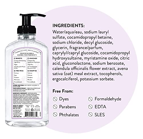 Fragancia relajante de lavanda con gel de manos J.R. Watkins