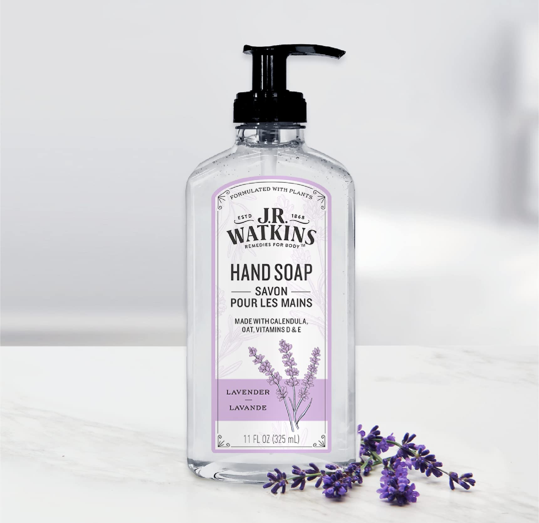 Ingredientes vegetales que cuidan la piel en J.R. Watkins