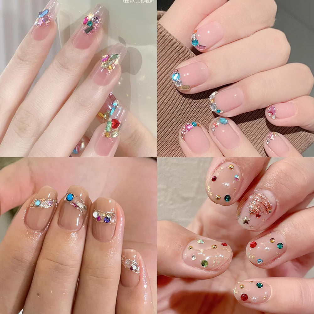 Jremg Arte de uñas veraniego, look colorido y festivo.