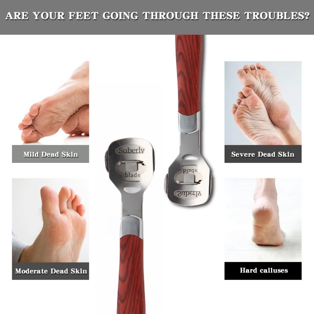 JRKOETY includes 20 replacement blades for extended use