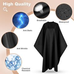 JSAZCKC professional barber cape designed for salon and home use.