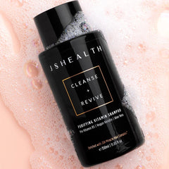 Natural ingredients highlighted in JSHealth Purifying Keratin Shampoo