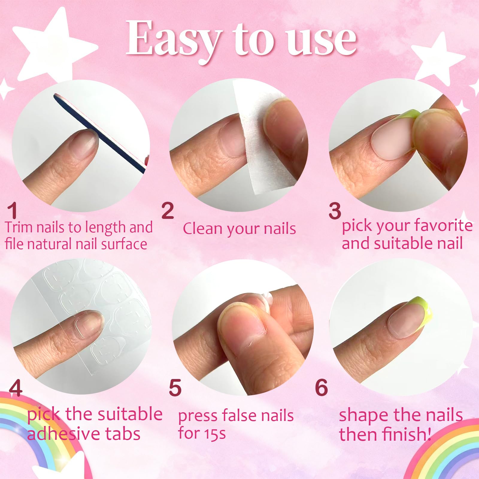 Jsiallye Christmas-patterns kids nails add festive charm to party looks.