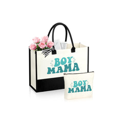 JSTUMB boy-mama-tote-bag highlights durable canvas for daily use and organization.