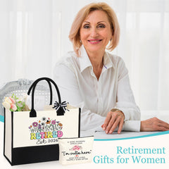 JTENGTOP I am outta here makeup bag with practical storage and playful print