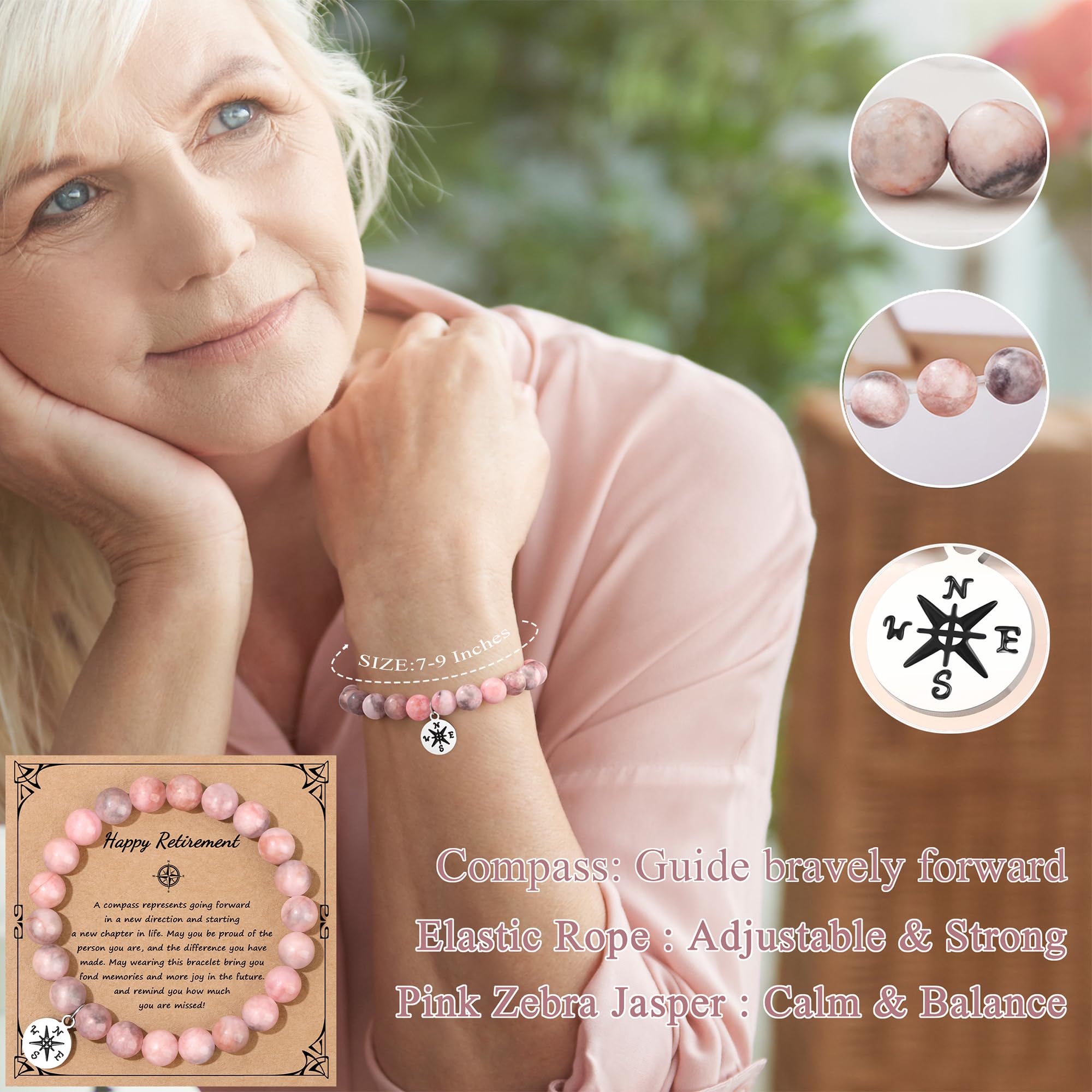 JTENGTOP Thoughtful retirement gift set for women suited for colleagues and friends