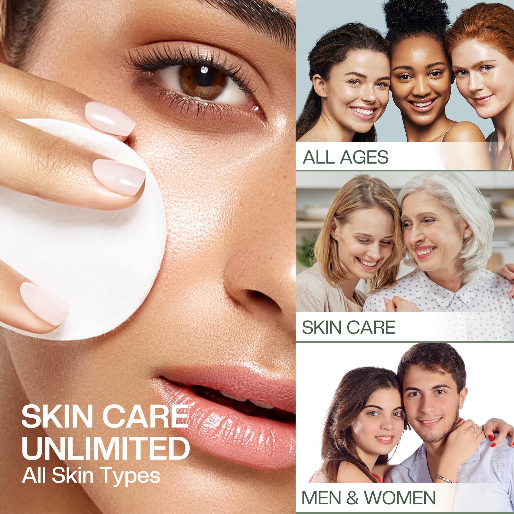 Jtopyrt sixty-count pack offers a daily resurfacing routine for all skin types.